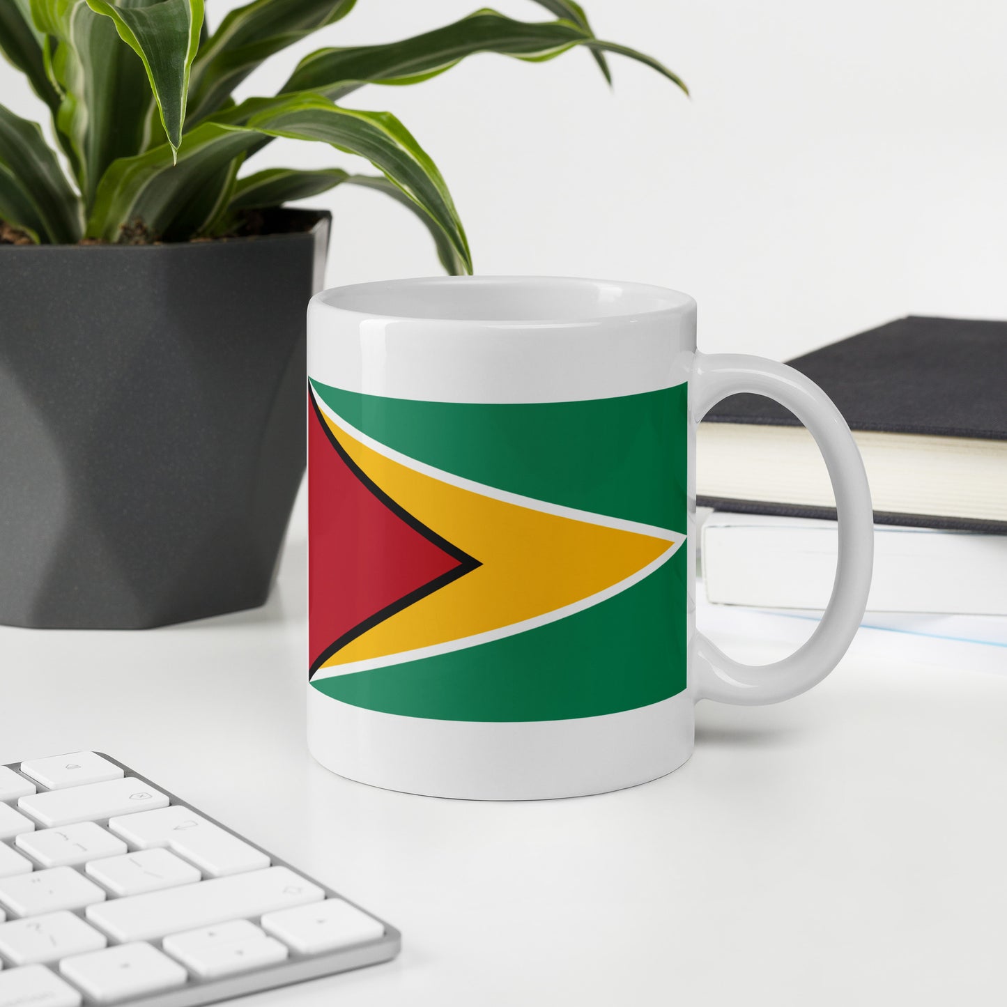 Guyana Flag Coffee Mug - Strength, Sunshine & Spirit