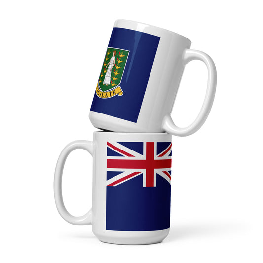 British Virgin Islands Flag Coffee Mug – Calm Seas & Island Pride