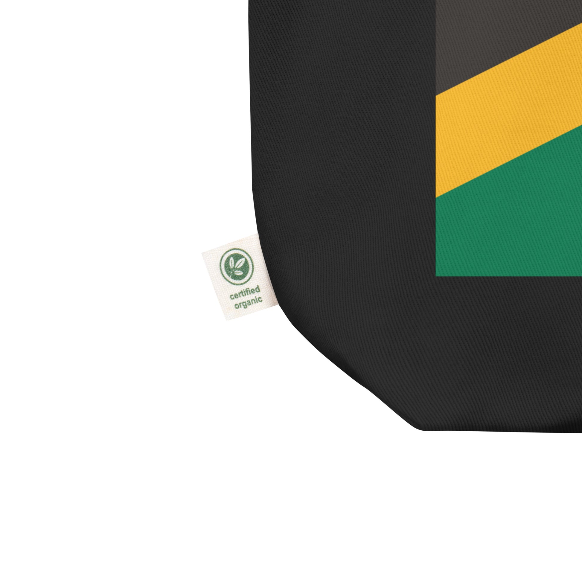 Jamaica Flag Tote Bag Black Product Details