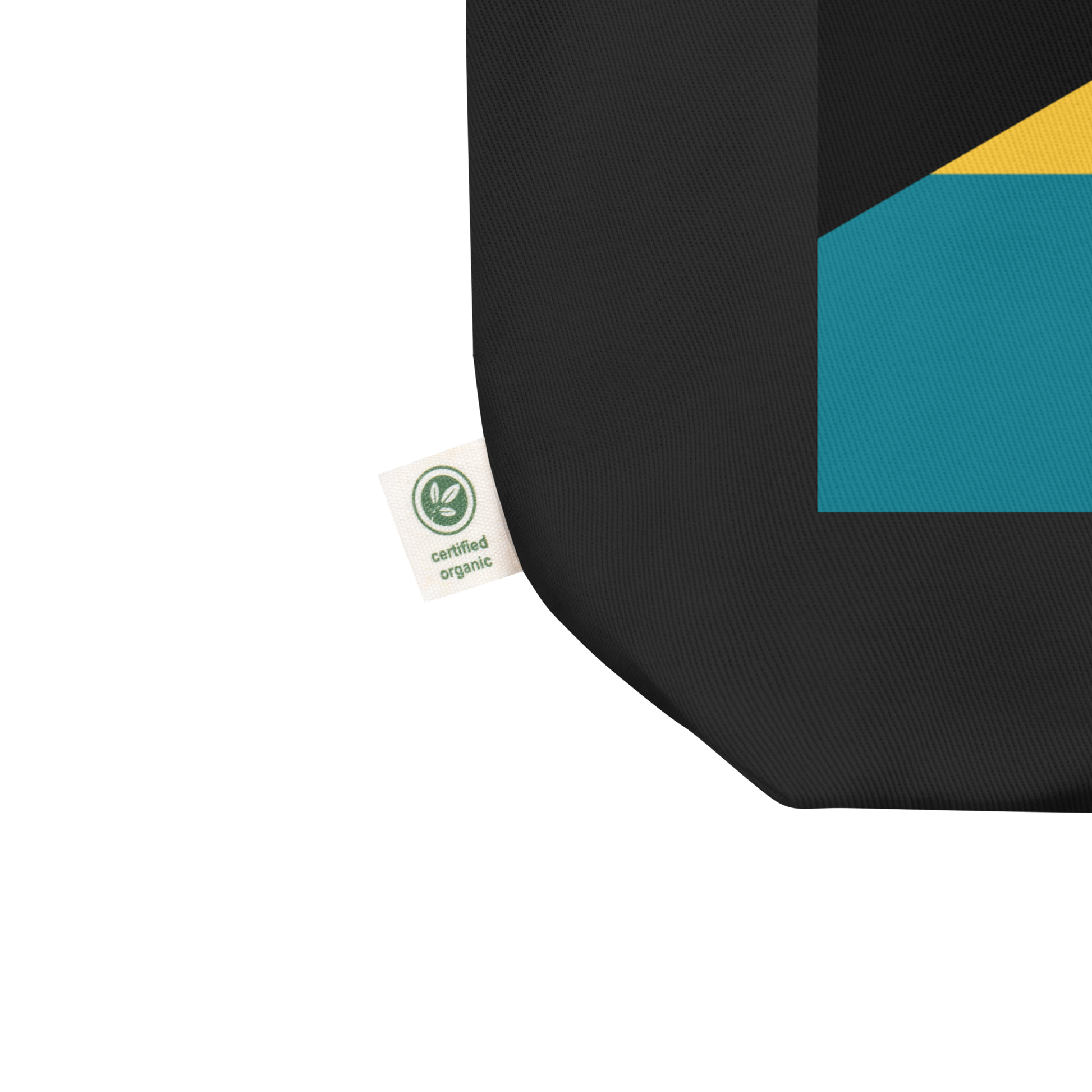 Bahamas Flag Tote Bag Black Product Details