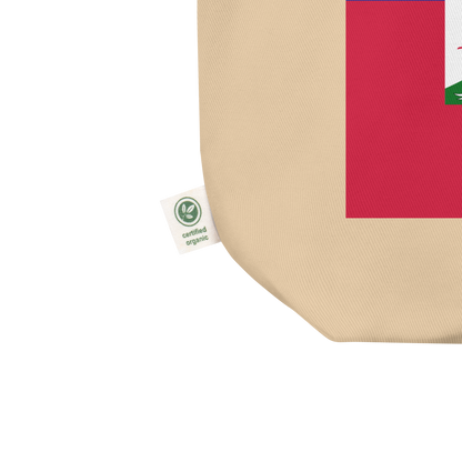 Haiti Flag Tote Bag Oyster Product Details