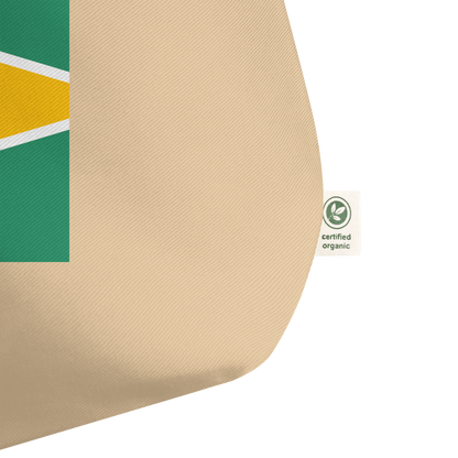 Guyana Flag Large Tote Bag Oyster Product Details