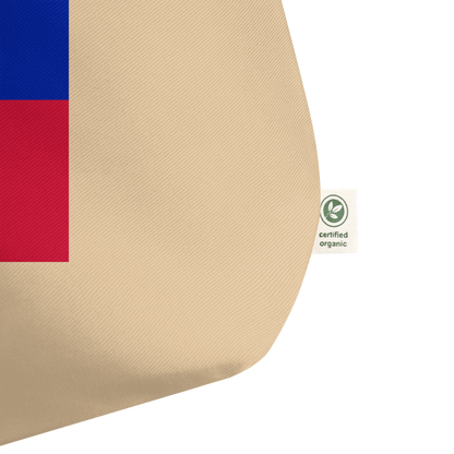 Haiti Flag Large Tote Bag Oyster Product Details
