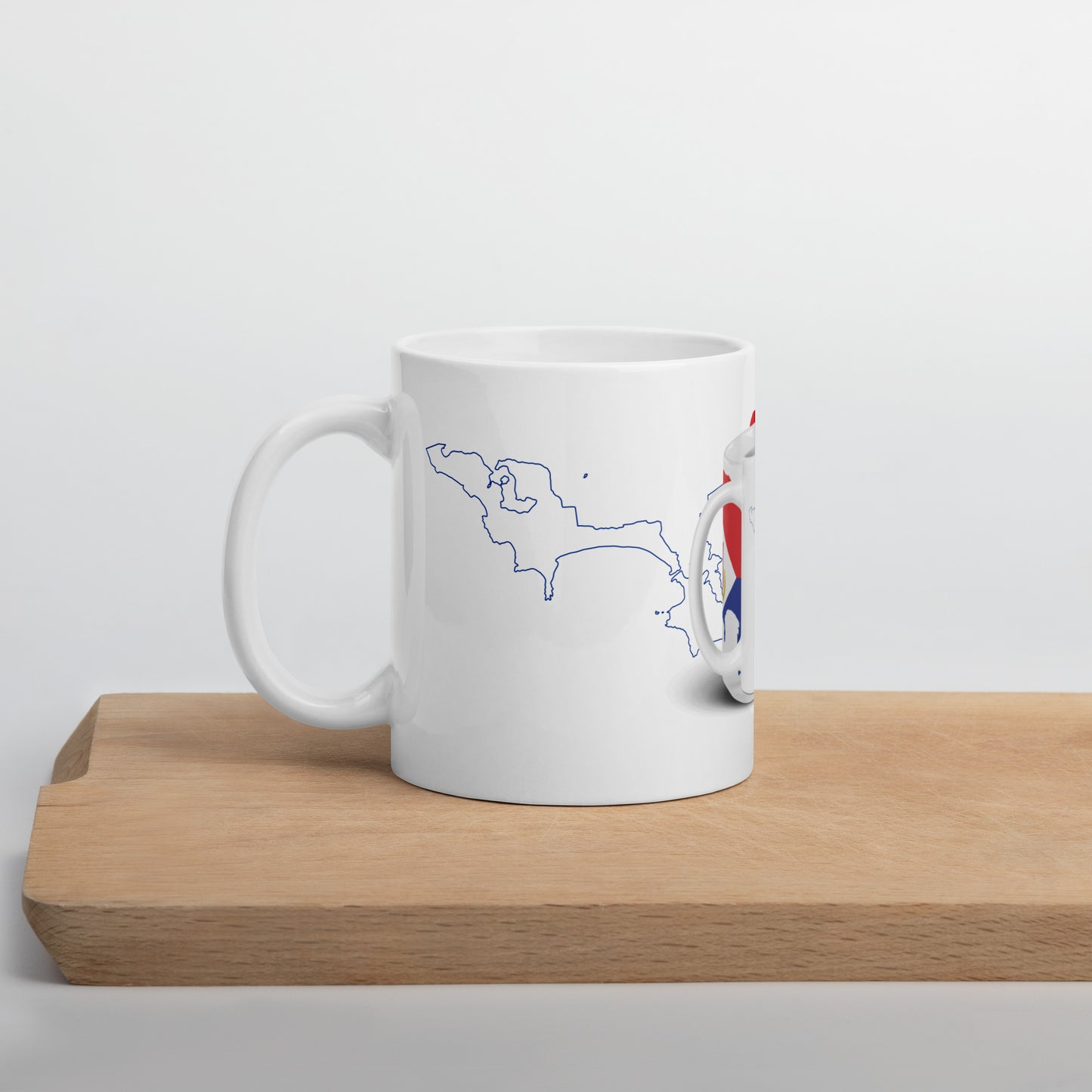 Sint Maarten Flag Coffee Mug - Unity, Culture & Caribbean Charm