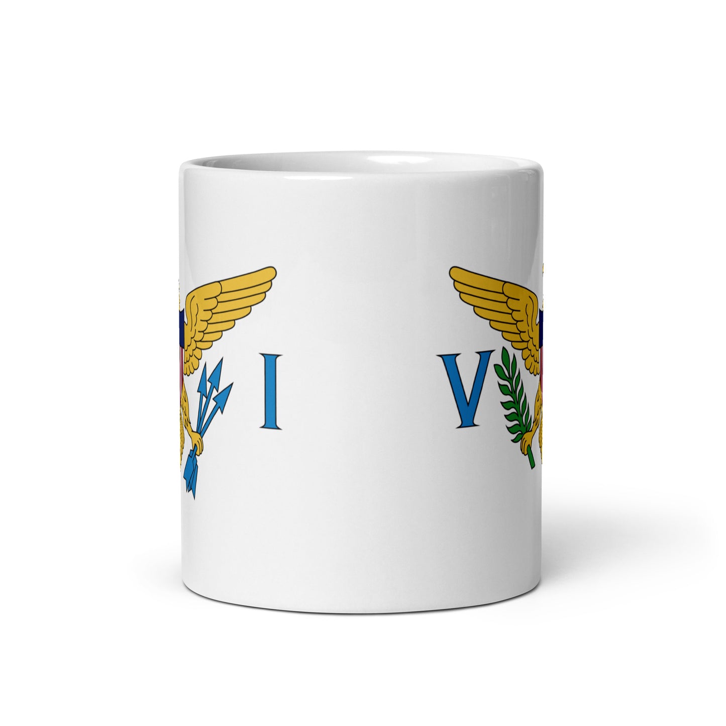 United States Virgin Islands Flag Coffee Mug - Pride of Paradise