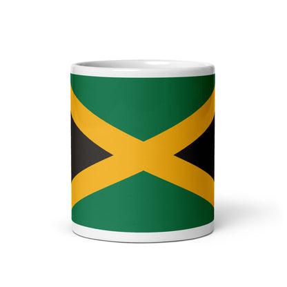 Jamaica Flag Coffee Mug - One Love in Every Sip