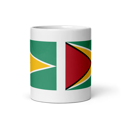 Guyana Flag Coffee Mug - Strength, Sunshine & Spirit