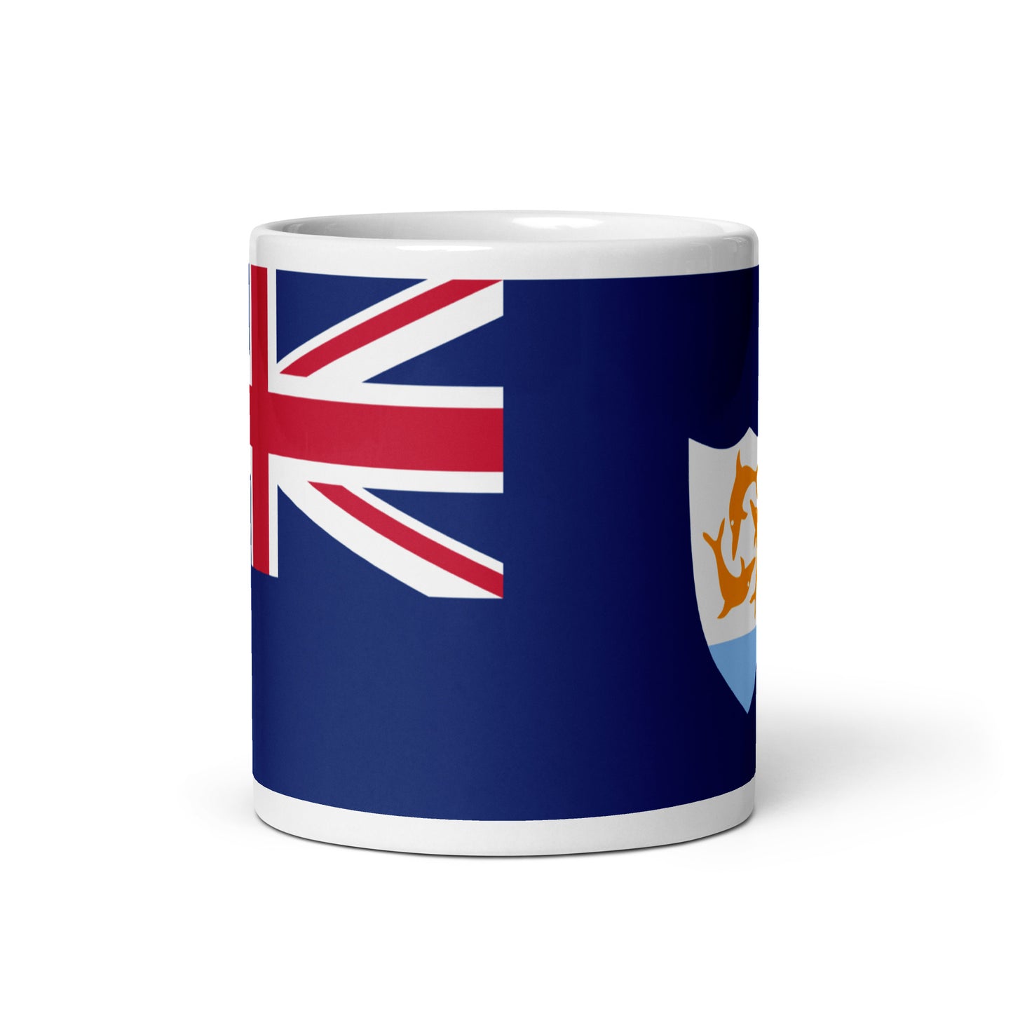 Anguilla Flag Coffee Mug - Peace, Unity & Island Pride
