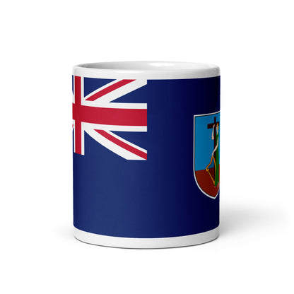 Montserrat Flag Coffee Mug - Faith, Strength & Emerald Pride