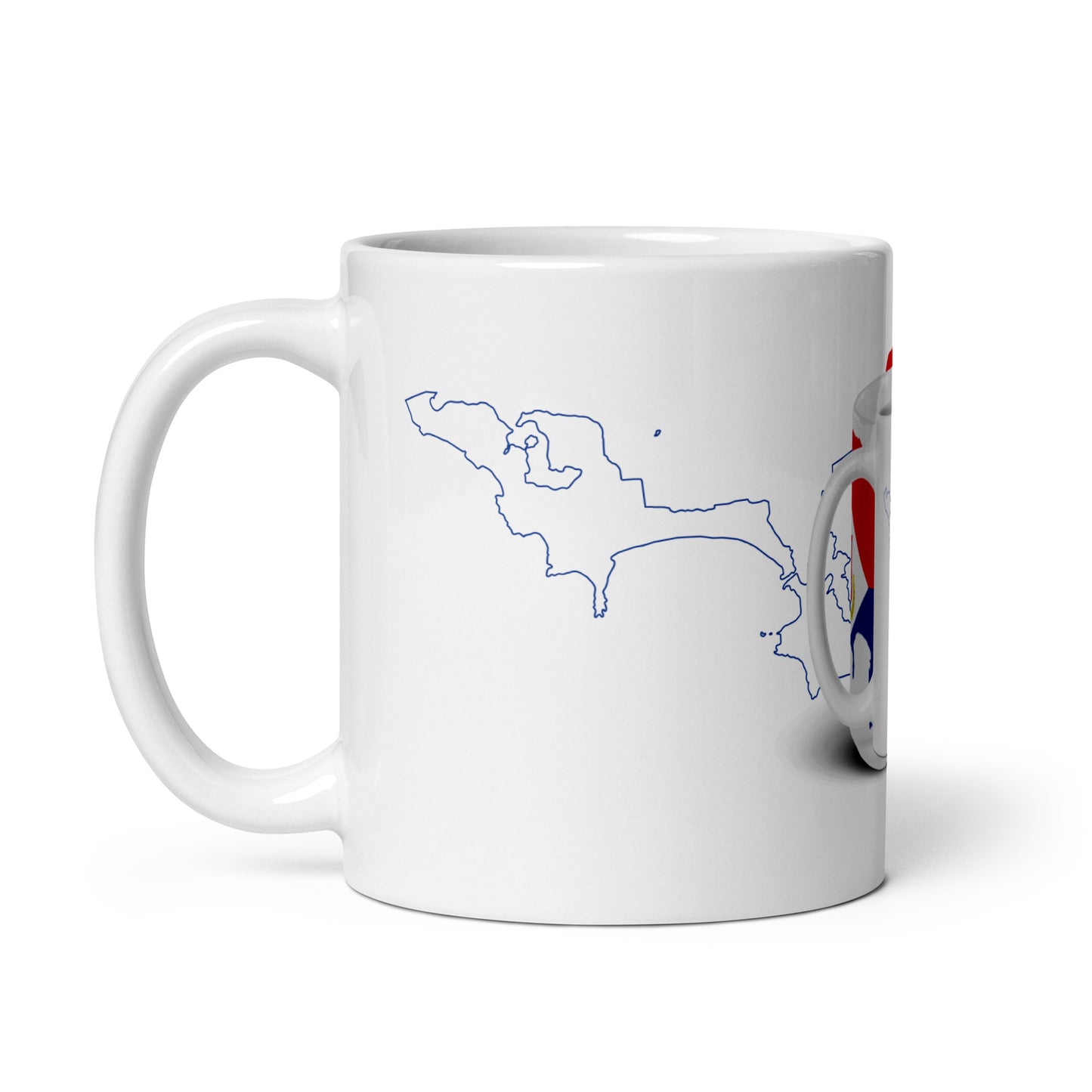 Sint Maarten Flag Coffee Mug - Unity, Culture & Caribbean Charm