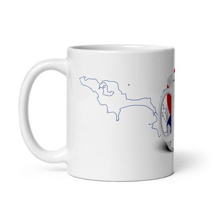 Sint Maarten Flag Coffee Mug - Unity, Culture & Caribbean Charm
