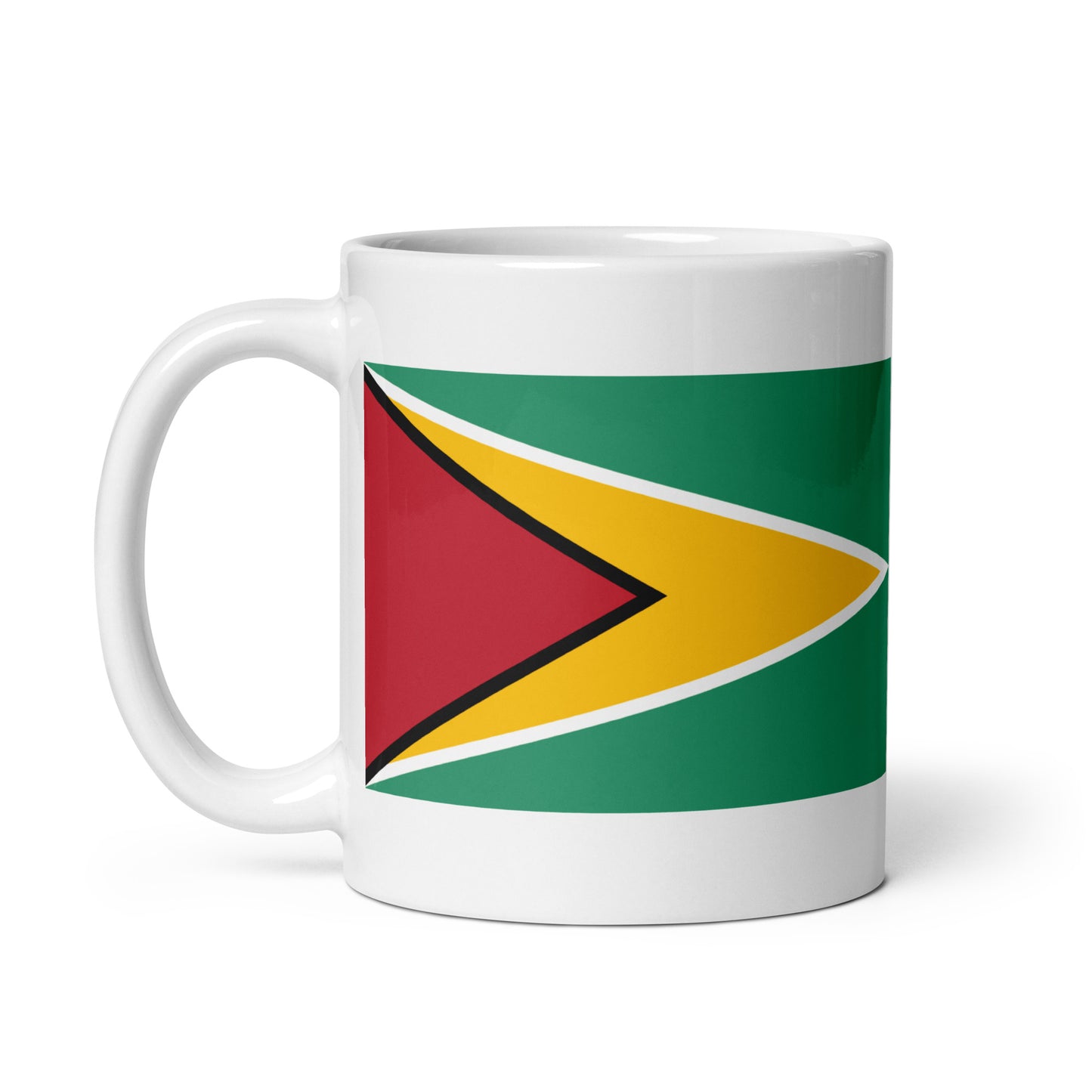 Guyana Flag Coffee Mug - Strength, Sunshine & Spirit