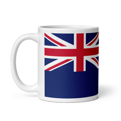 Anguilla Flag Coffee Mug - Peace, Unity & Island Pride