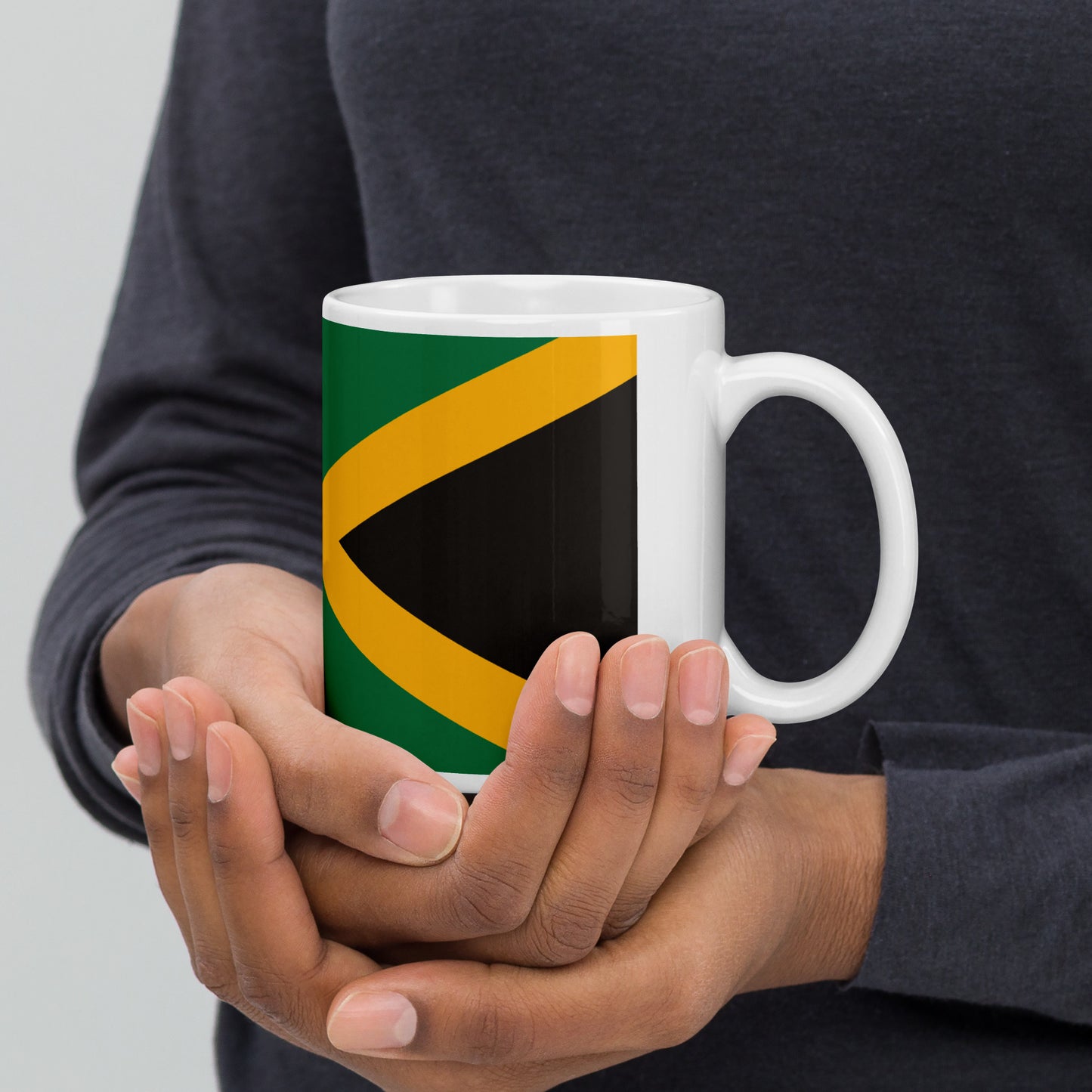 Jamaica Flag Coffee Mug - One Love in Every Sip