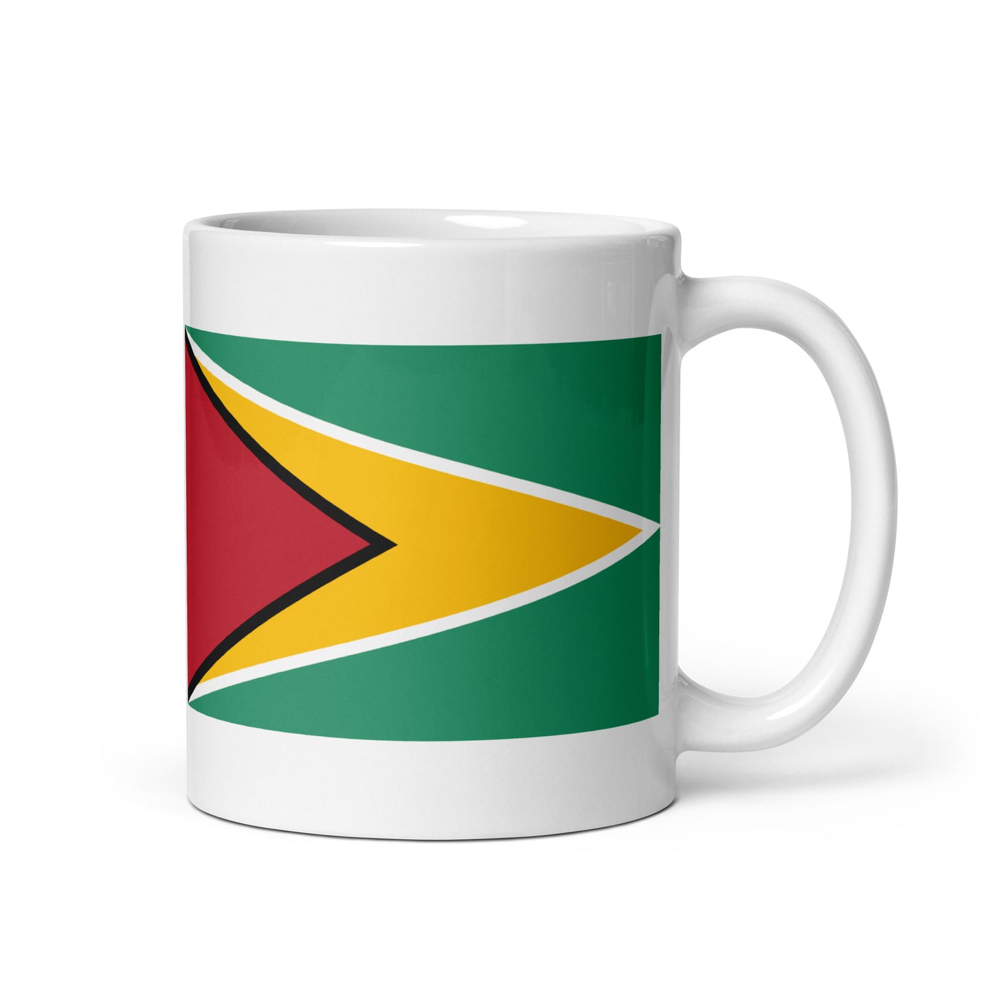 Guyana Flag Coffee Mug - Strength, Sunshine & Spirit