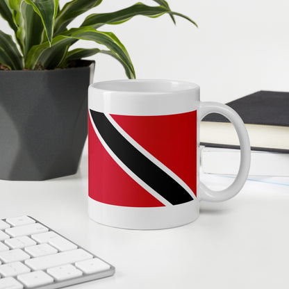 Trinidad & Tobago Flag Coffee Mug - Bold, Bright & Unbreakable