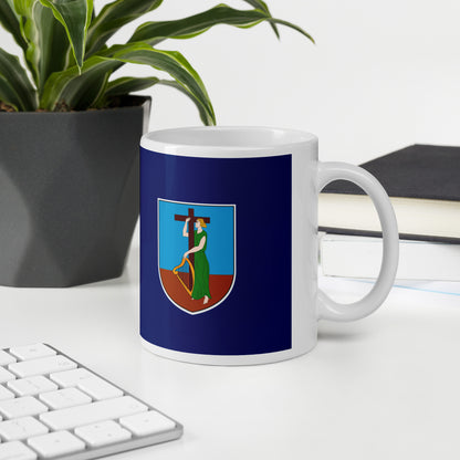 Montserrat Flag Coffee Mug - Faith, Strength & Emerald Pride