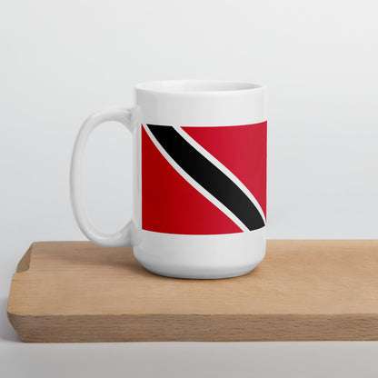 Trinidad & Tobago Flag Coffee Mug - Bold, Bright & Unbreakable