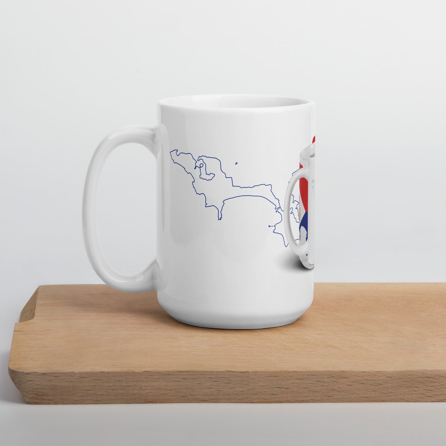 Sint Maarten Flag Coffee Mug - Unity, Culture & Caribbean Charm