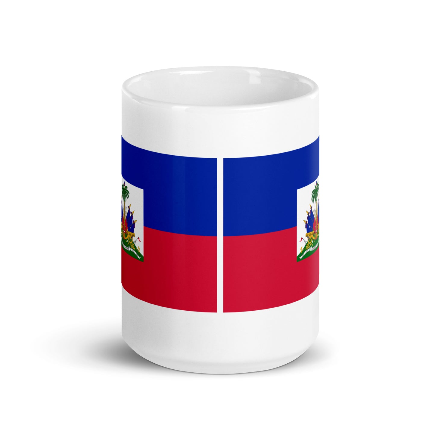 Haiti Flag Coffee Mug - Strength, Freedom & Soul