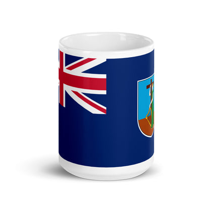 Montserrat Flag Coffee Mug - Faith, Strength & Emerald Pride