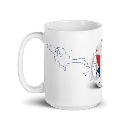 Sint Maarten Flag Coffee Mug - Unity, Culture & Caribbean Charm