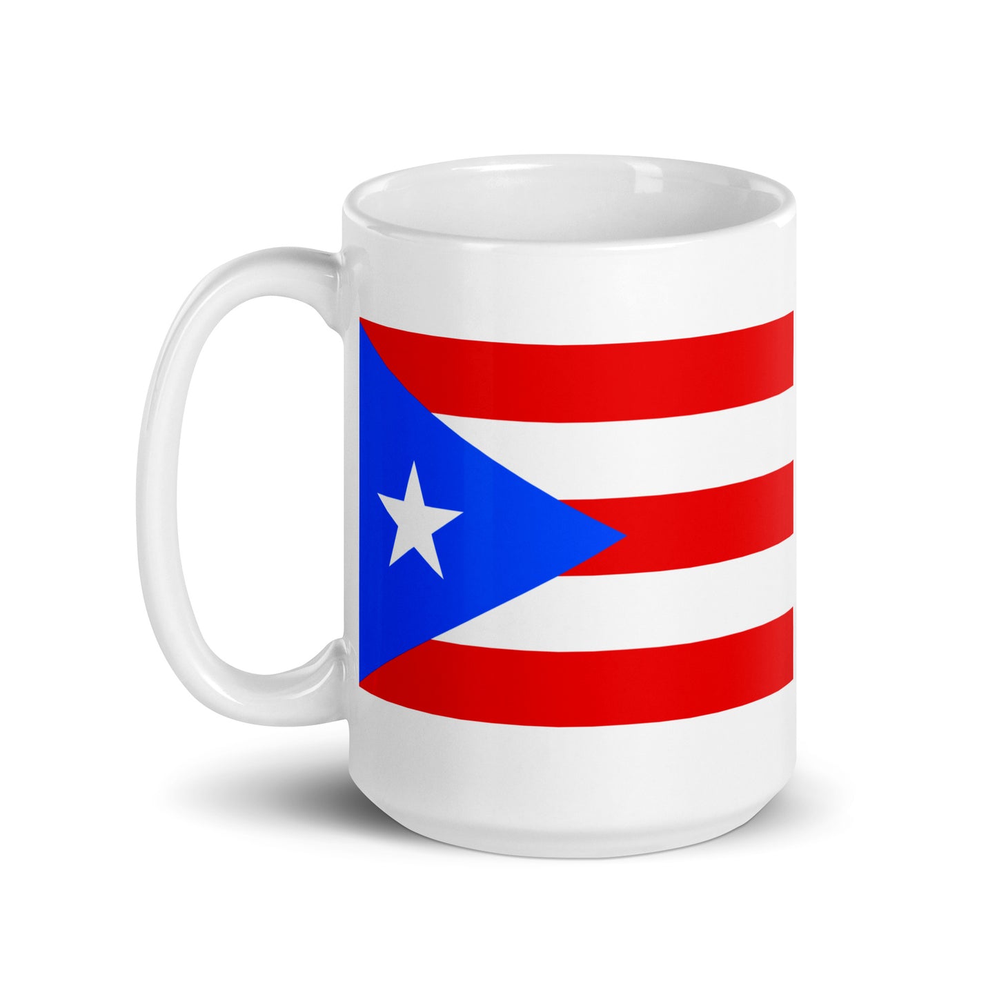 Puerto Rico Flag Coffee Mug - Pride, Passion & Power