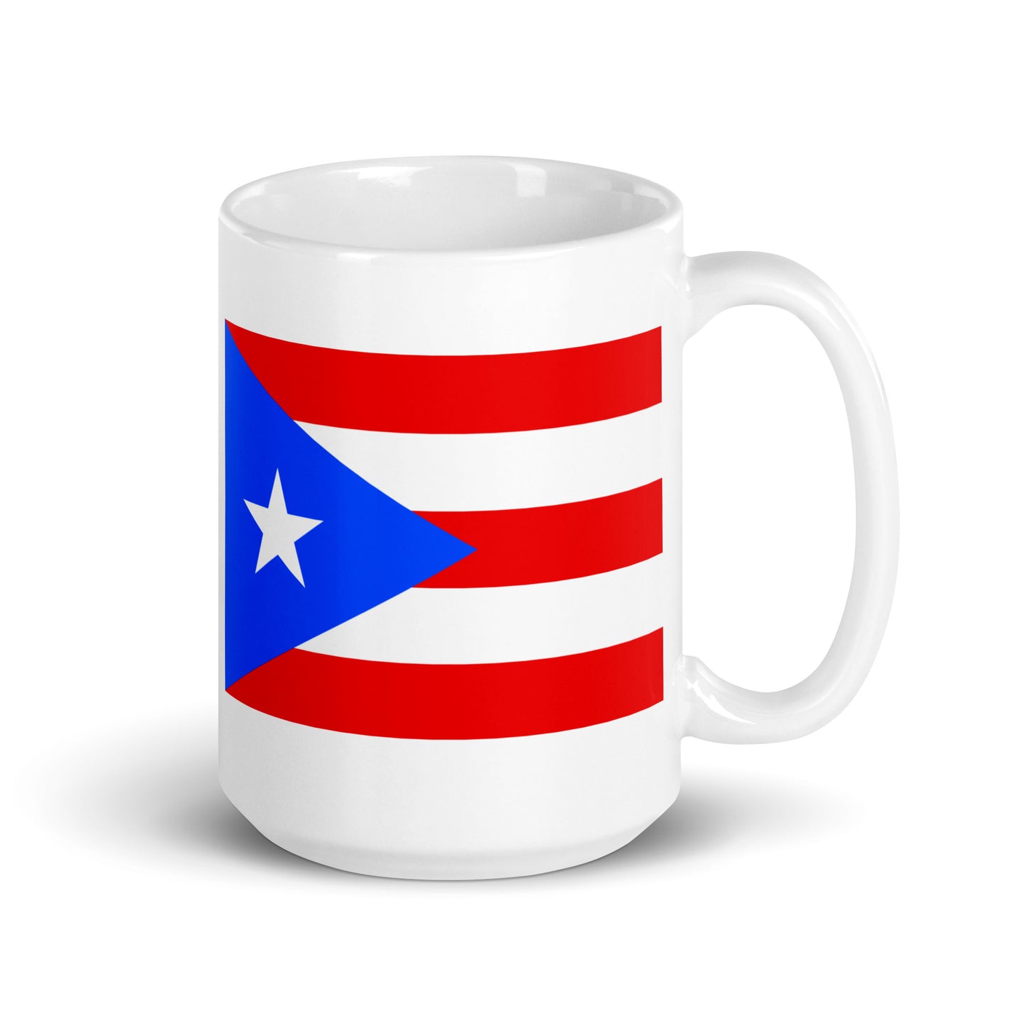 Puerto Rico Flag Coffee Mug - Pride, Passion & Power