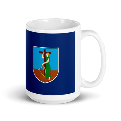 Montserrat Flag Coffee Mug - Faith, Strength & Emerald Pride