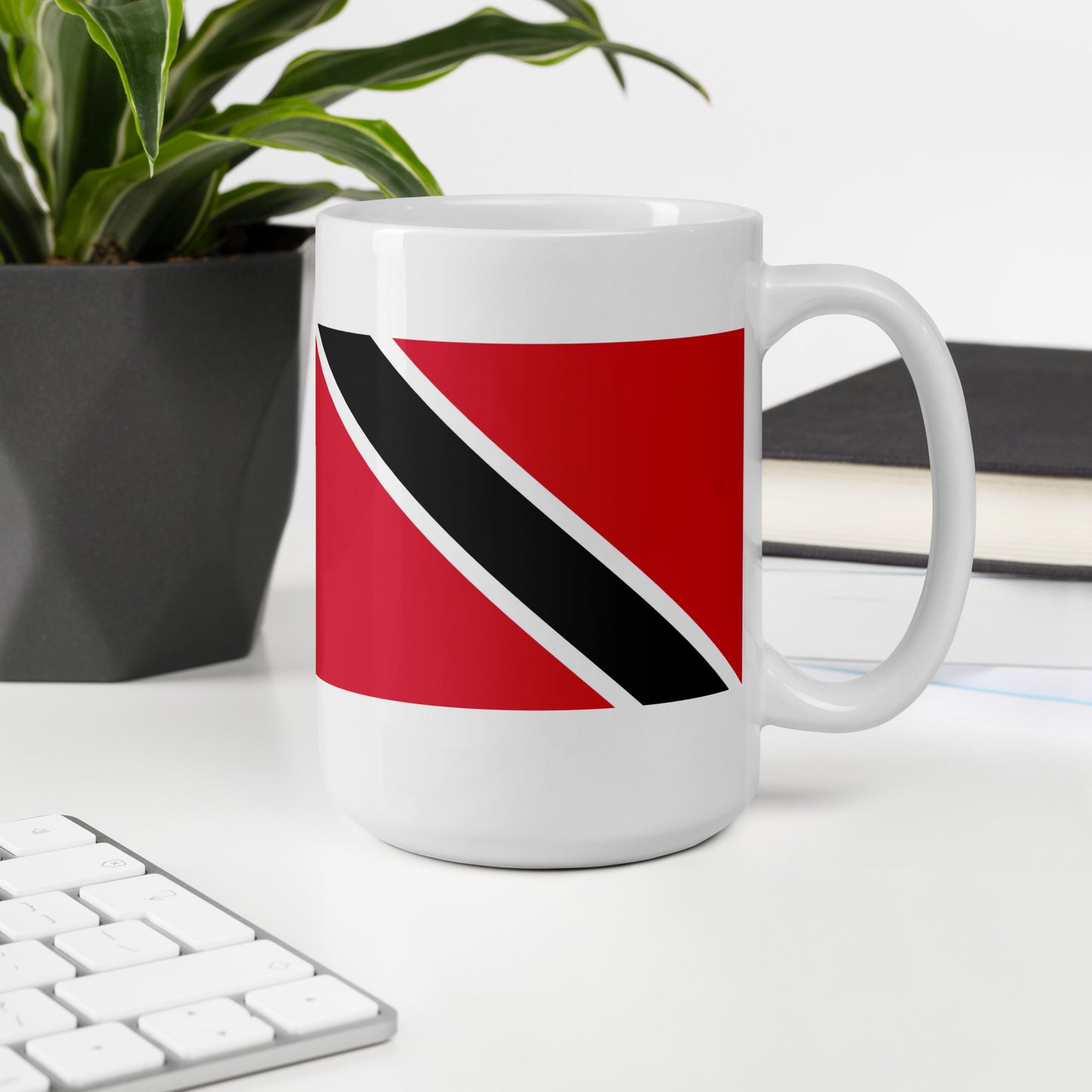 Trinidad & Tobago Flag Coffee Mug - Bold, Bright & Unbreakable